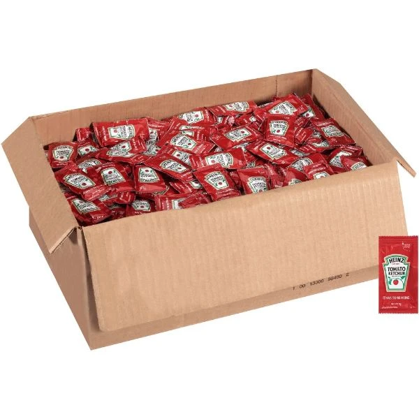 Heinz 98480 Pc Ketchup 1000ct