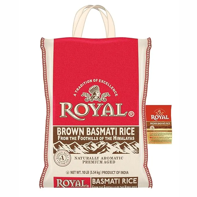Royal Brown Basmati  Rice - 10 Lb.