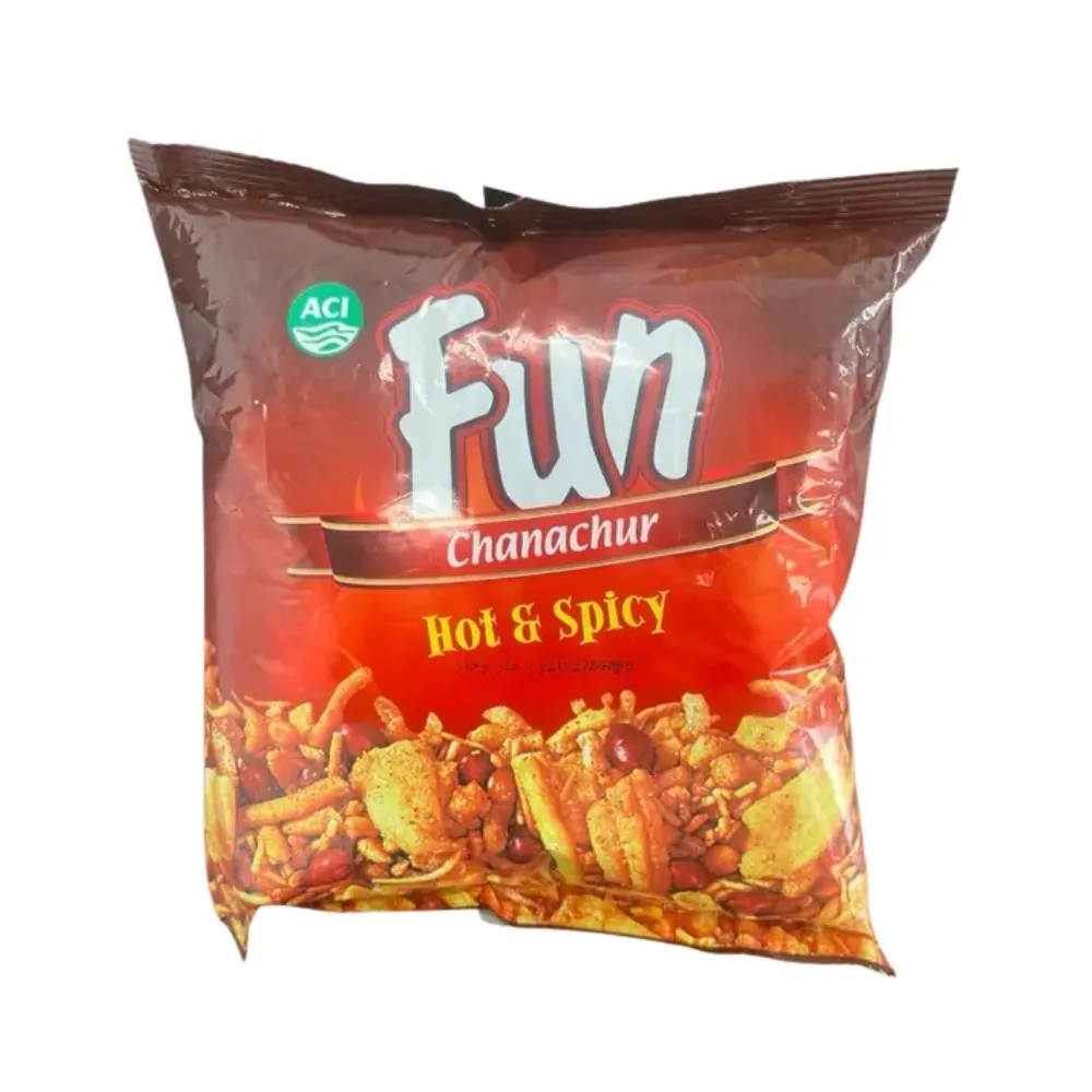 Fun Chanachur (Hot & Spicy) (300gm X 24pcs/Cartoon) Pouch Pack Aci