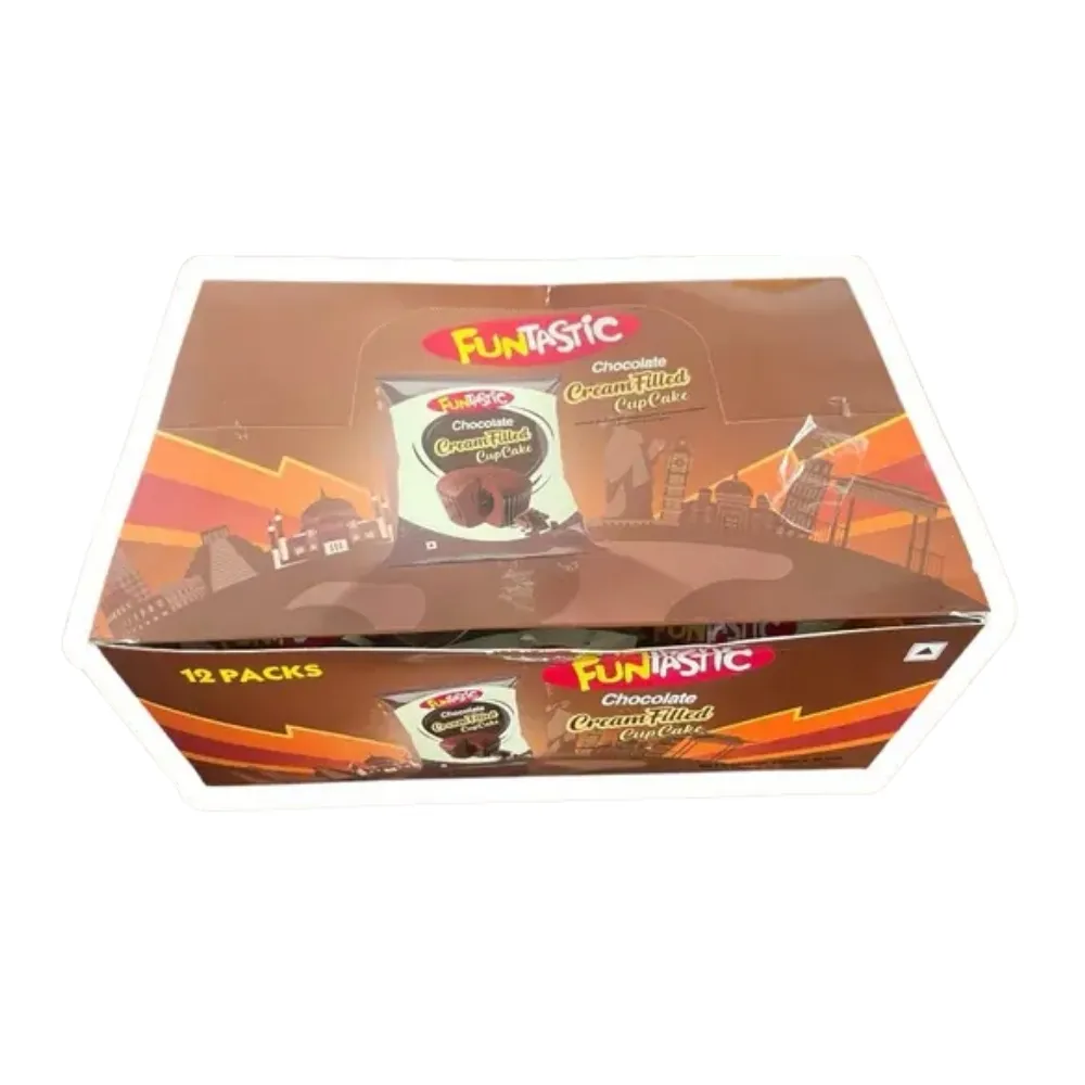 Funtastic Chocolate Flavor Cup Cake (Atc Box)