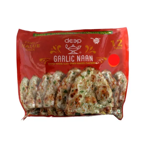 Deep Garlic Naan - 12 Pcs