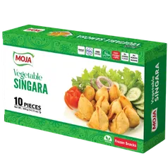 Moja Vegetable Singara (40gm X 10 Pcs)