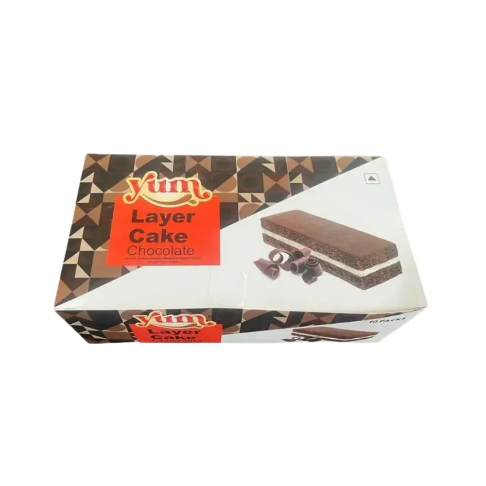 Yum Chocolate Flavor Layer Cake (Atc Box)