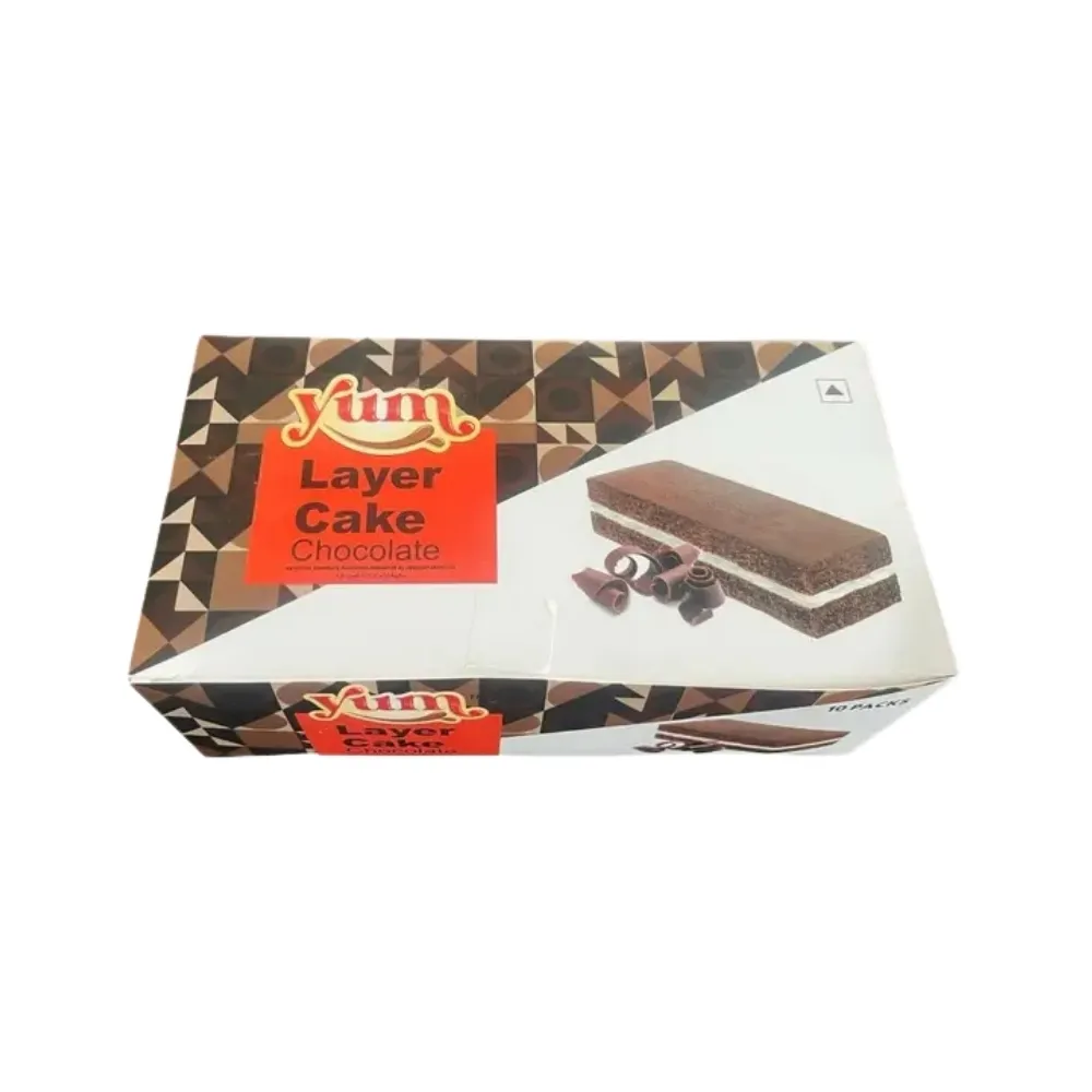 Yum Vanilla Flavor Choco Veni Layer Cake (Atc Box)