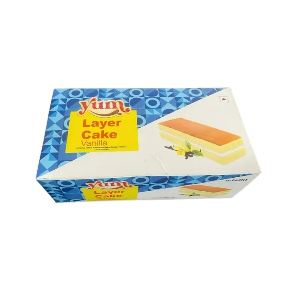 Yum Vanilla Flavor Layer Cake (Atc Box)